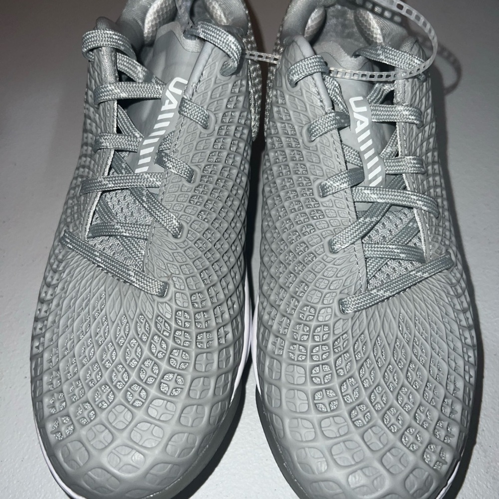 UA Gray Textured Sneakers